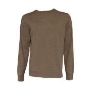 Merino Uld Pullover - Taupe