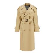 Klassisk dobbeltradet trenchcoat