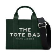 Grøn 'The Tote bag' med logo