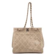 Pre-owned Canvas chanel-tasker