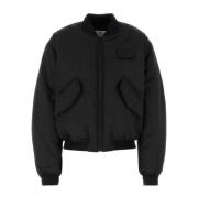 Moire Bomber Jacket