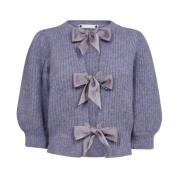 Lilla ie Bow Rib Cardigan