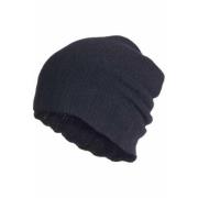 Kashmir Sort Beanie Unisex Stil