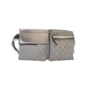 Pre-owned Canvas gucci-tasker