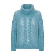 Regnbue Kabelstrik Pullover