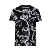 Barocco Print Bomuld T-shirt