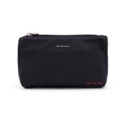 Nylon Beauty Case med Metal Logo