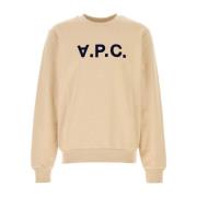 Beige Bomuld Sweatshirt