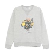 Grå Sweatshirt med Polo Bear