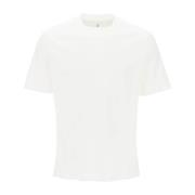 Crew Neck T-shirt med sideslidser