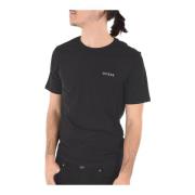 Sort Logo T-shirt 100% Bomuld