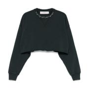 Vasket Sort Sweatshirt