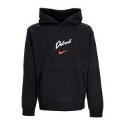 Detroit Pistons Club Hoodie Sort