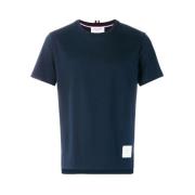 Navy Blue Side Slit Tee