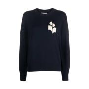 Midnight Blue Logo Crew Neck Sweater