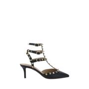 Rockstud Læderpumps