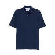 Navy Blue Polo Sweater