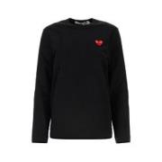 Rød Emblem Strik T-shirt