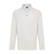 Beige Bomuld Cashmere Polo Shirt