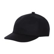 Uld Baseball Cap med Peak