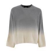 Platinum Oversized Crew-Neck Sweater