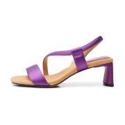 Sylvi sandal satin - VIOLET SATIN