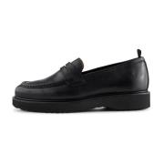 Cosmos loafer læder - BLACK