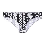 Geometrisk Print Bikini Bund