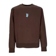 Chokolade Crewneck Sweatshirt med Logo