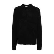 Luksuriøs Grå Cashmere Sweatshirt AW24