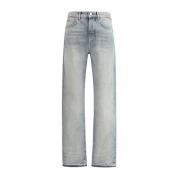 Urban Straight Fit Jeans med Fem-Lomme Design