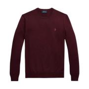 Bordeaux uld sweater