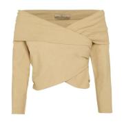 Mite, top beige