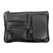 Sort Dame Clutch Taske med Lommer