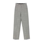 Prince of Wales Straight Leg Trouser