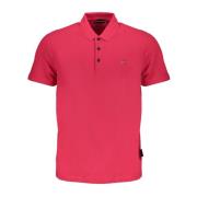 Kortærmet Polo Shirt Pink Mænd