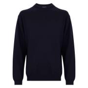 Blå Merino Cashmere Sweater