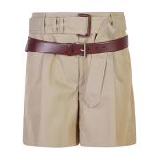 Sand Bermuda Shorts Elevate Summer Wardrobe