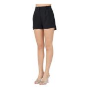 Sort Elegant Smoking Stil Shorts