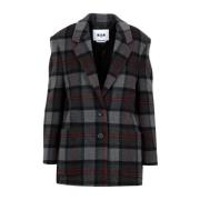 Tartan Uld Blazer