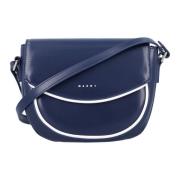 Stilfuld Crossbody Flap Taske med Logo