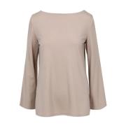 Dove Grey Bell Sleeve Top