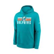 Turkis Dolphins Club Hoodie med Wasted Logo