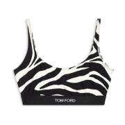 Zebra Print Crop Top Undertøj