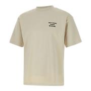 Slogan Bomuld T-shirt Sand Mini Logo