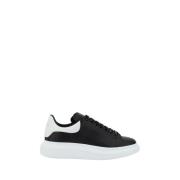 Lder Sneakers med Plateausl