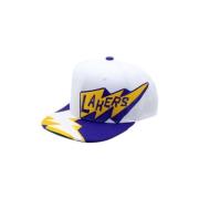 Hvid Lakers Fastime Snapback Kasket