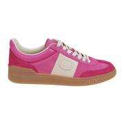 Cyclamin Pink Glace Sneaker Upvillage