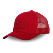 Rød Trucker Cap med CB LOF