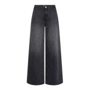 Bredbenet Sort Jeans Azzisw Model